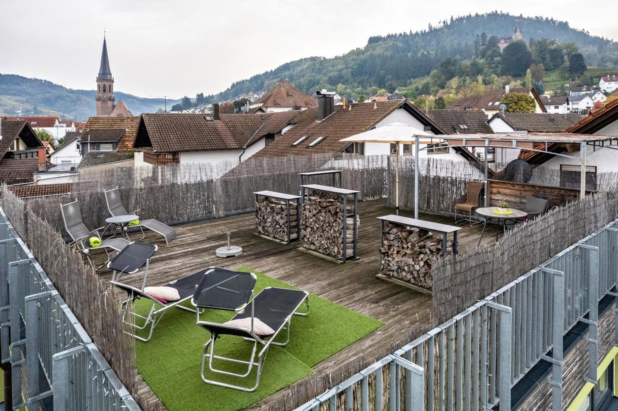 Azuria Schwarzwald Loft Daire Kappelrodeck Dış mekan fotoğraf